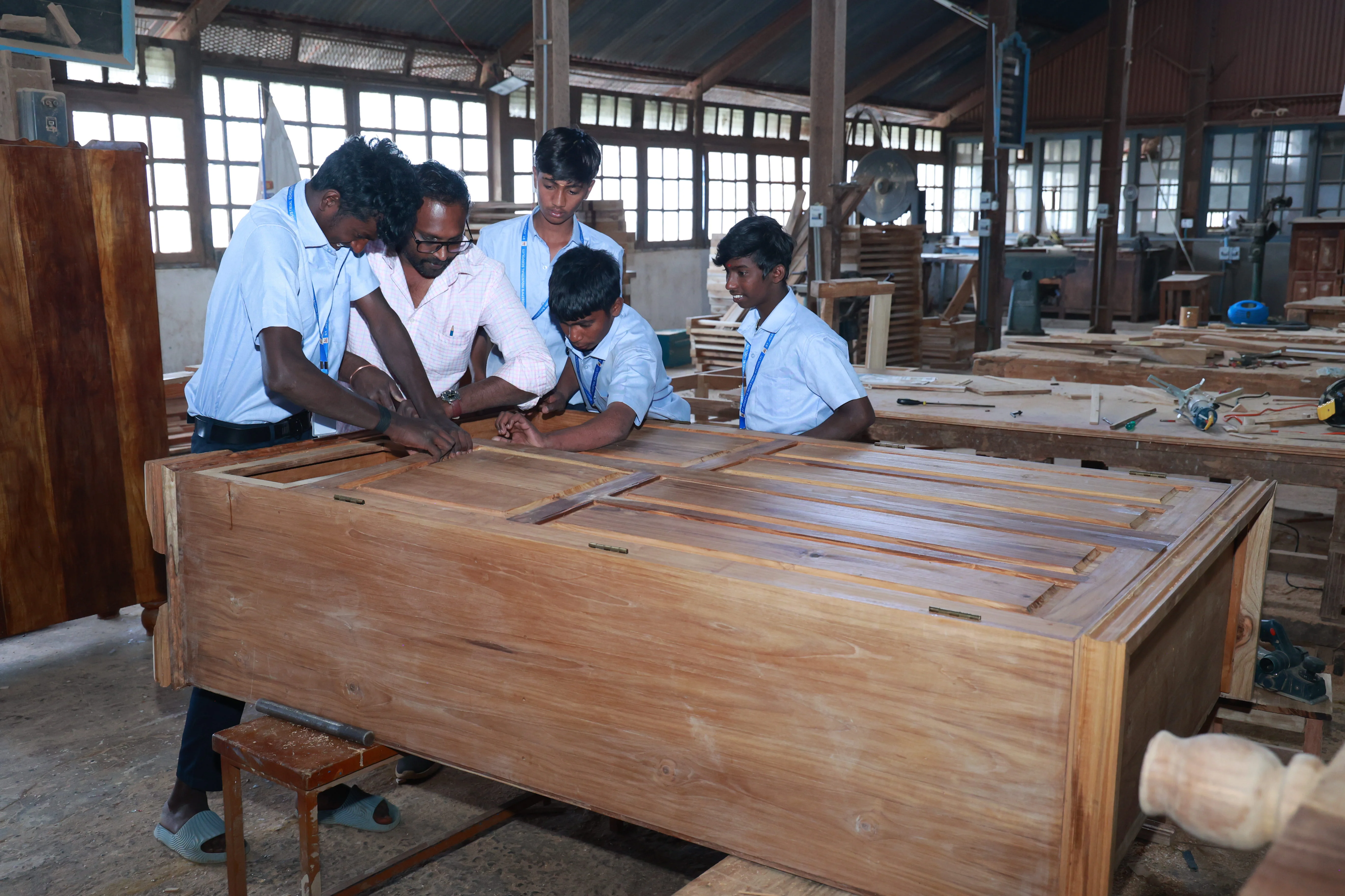 Carpentry & Cabinet Making training at St. Joseph ITI Ooty