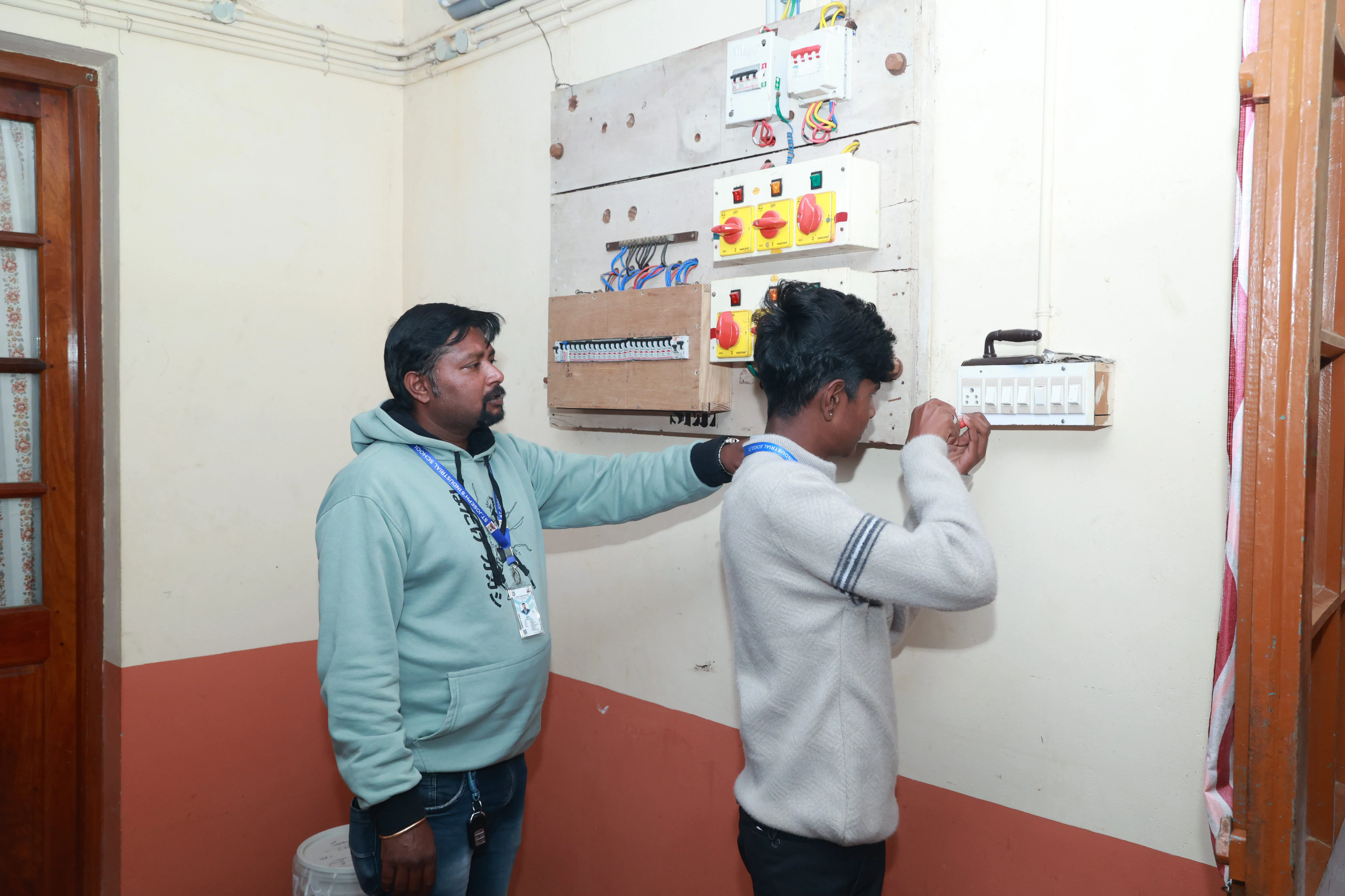 Electrician training image 2 at St. Joseph ITI Ooty