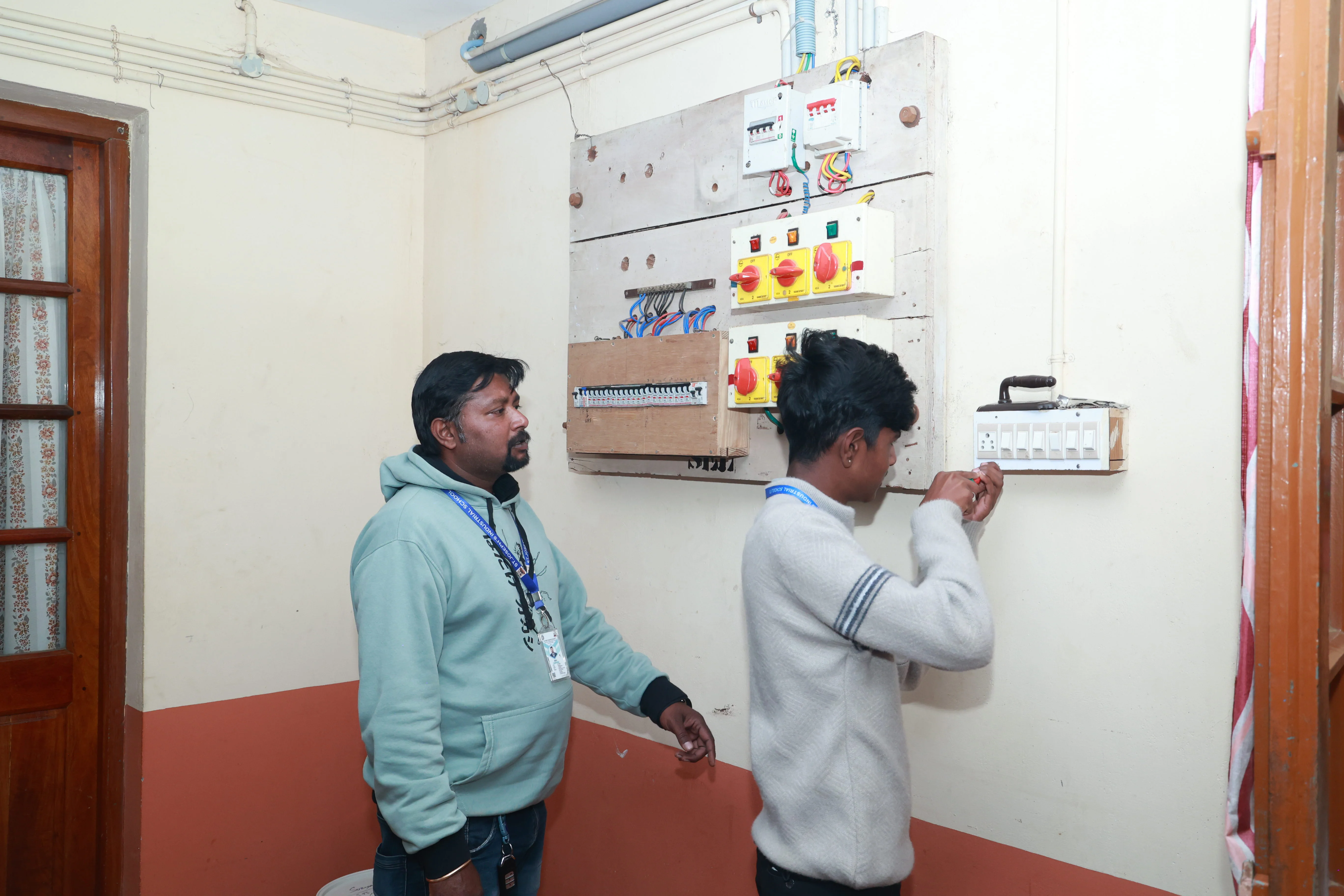 Electrician training at St. Joseph ITI Ooty
