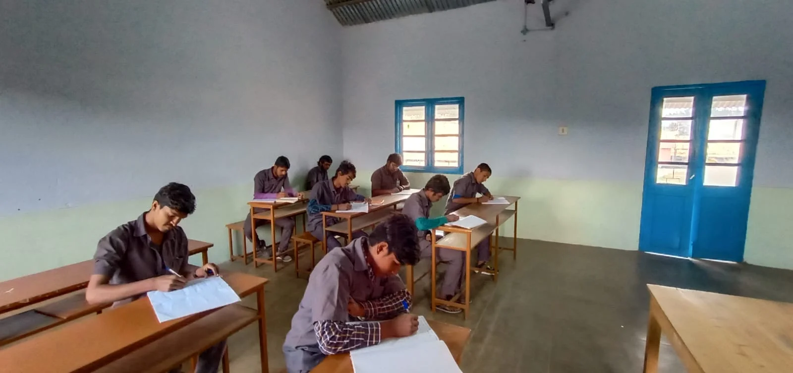 Theory classroom at St. Joseph ITI Ooty
